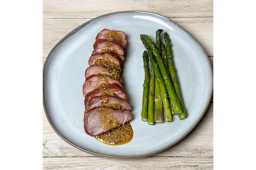 Pork Tenderloin with Terrapin Ridge Farms Raspberry Honey Mustard Dip Pork Tenderloin with Terrapin Ridge Farms Raspberry Honey Mustard Dip